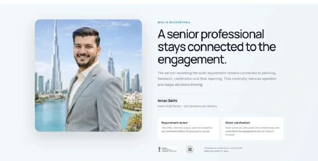 Professional credentials and engagement guidance.